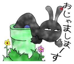 comical bunny 3 sticker #8477015