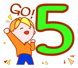 Roll-up boy sticker #8477028