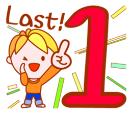 Roll-up boy sticker #8477032