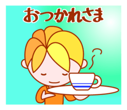 Roll-up boy sticker #8477052