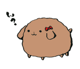 OOGUIPoodle sticker #8477086