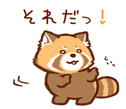 Red Panda Sticker sticker #8477198