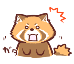 Red Panda Sticker sticker #8477199