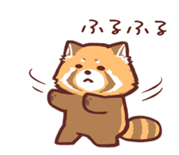 Red Panda Sticker sticker #8477213