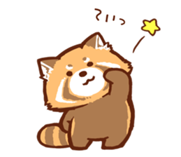 Red Panda Sticker sticker #8477215
