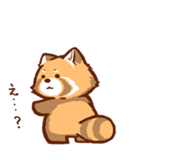Red Panda Sticker sticker #8477217