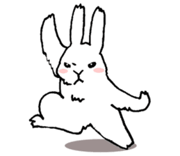 Kung Fu  Rabbit sticker #8477746