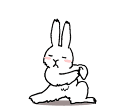 Kung Fu  Rabbit sticker #8477754