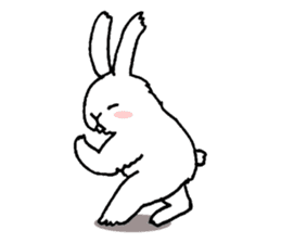 Kung Fu  Rabbit sticker #8477757