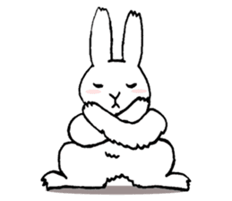 Kung Fu  Rabbit sticker #8477772