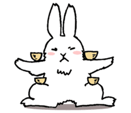 Kung Fu  Rabbit sticker #8477776