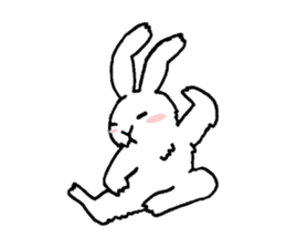 Kung Fu  Rabbit sticker #8477778