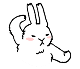 Kung Fu  Rabbit sticker #8477780