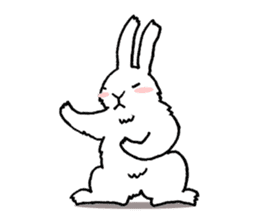 Kung Fu  Rabbit sticker #8477784