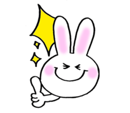 pretty rabitts 2 sticker #8477868