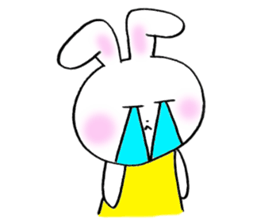 pretty rabitts 2 sticker #8477872