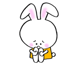 pretty rabitts 2 sticker #8477877