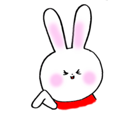 pretty rabitts 2 sticker #8477880