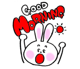 pretty rabitts 2 sticker #8477881