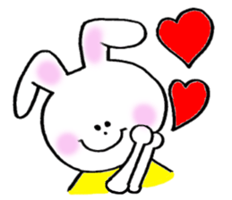 pretty rabitts 2 sticker #8477884