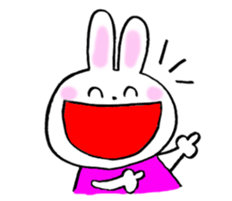 pretty rabitts 2 sticker #8477885