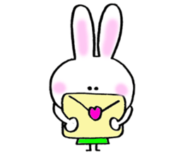 pretty rabitts 2 sticker #8477886