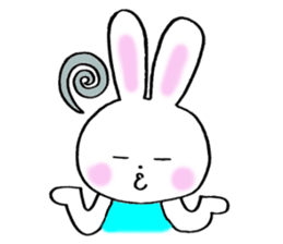 pretty rabitts 2 sticker #8477890