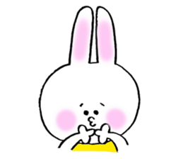 pretty rabitts 2 sticker #8477891