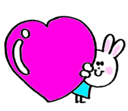 pretty rabitts 2 sticker #8477895