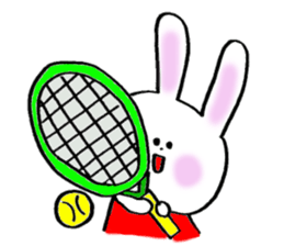 pretty rabitts 2 sticker #8477899