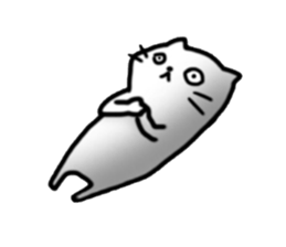 Eye with a bad cat sticker #8477931