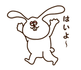 Shaun of rabbit Kansai-ben sticker #8478186