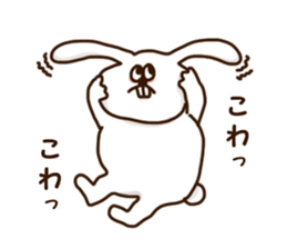 Shaun of rabbit Kansai-ben sticker #8478191
