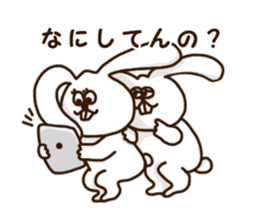 Shaun of rabbit Kansai-ben sticker #8478199