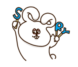 Shaun of rabbit Kansai-ben sticker #8478207
