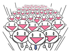 Member of society-kun Series3-Gestures- sticker #8478712