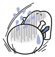 Member of society-kun Series3-Gestures- sticker #8478736