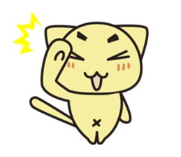 everyday chama-neko sticker #8478828
