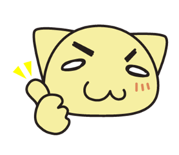 everyday chama-neko sticker #8478829