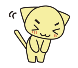 everyday chama-neko sticker #8478831