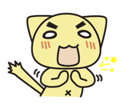 everyday chama-neko sticker #8478834