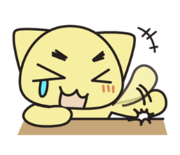 everyday chama-neko sticker #8478835