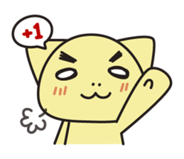 everyday chama-neko sticker #8478838