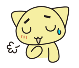 everyday chama-neko sticker #8478842