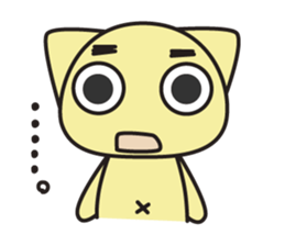 everyday chama-neko sticker #8478843