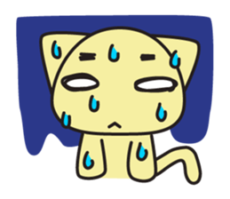 everyday chama-neko sticker #8478847