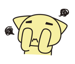 everyday chama-neko sticker #8478848