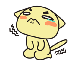 everyday chama-neko sticker #8478850