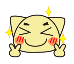 everyday chama-neko sticker #8478854