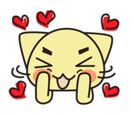 everyday chama-neko sticker #8478859